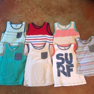 7 old navy tank tops